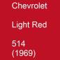 Preview: Chevrolet, Light Red, 514 (1969).